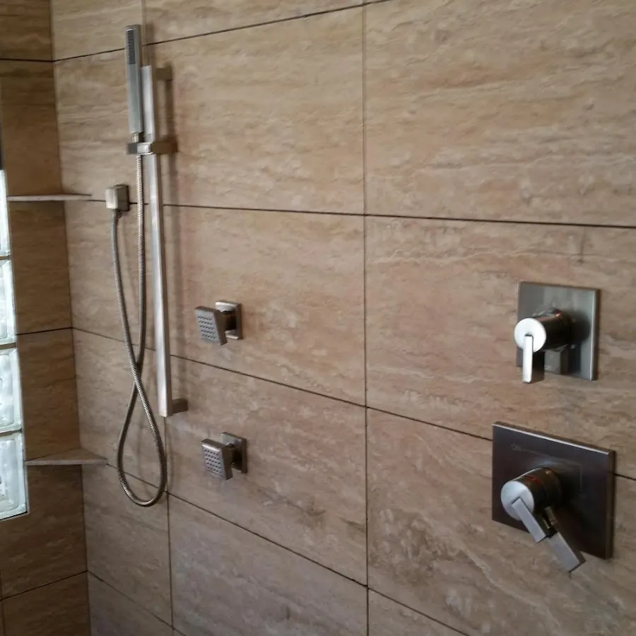 Shower fixture installation for Frozen Pipe Repair in Camden